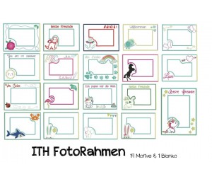 ITH - FotoRahmen Bilderrahmen - diverse Motive